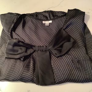 Women’s polka dot blouse